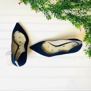 Boden Sena  Pumps- Navy Suede Size 38 BRAND NEW